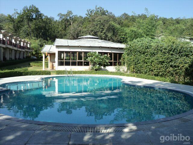 Corbett Rattan Hotel Garjia Esterno foto